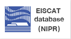 EISCAT database(NIPR)